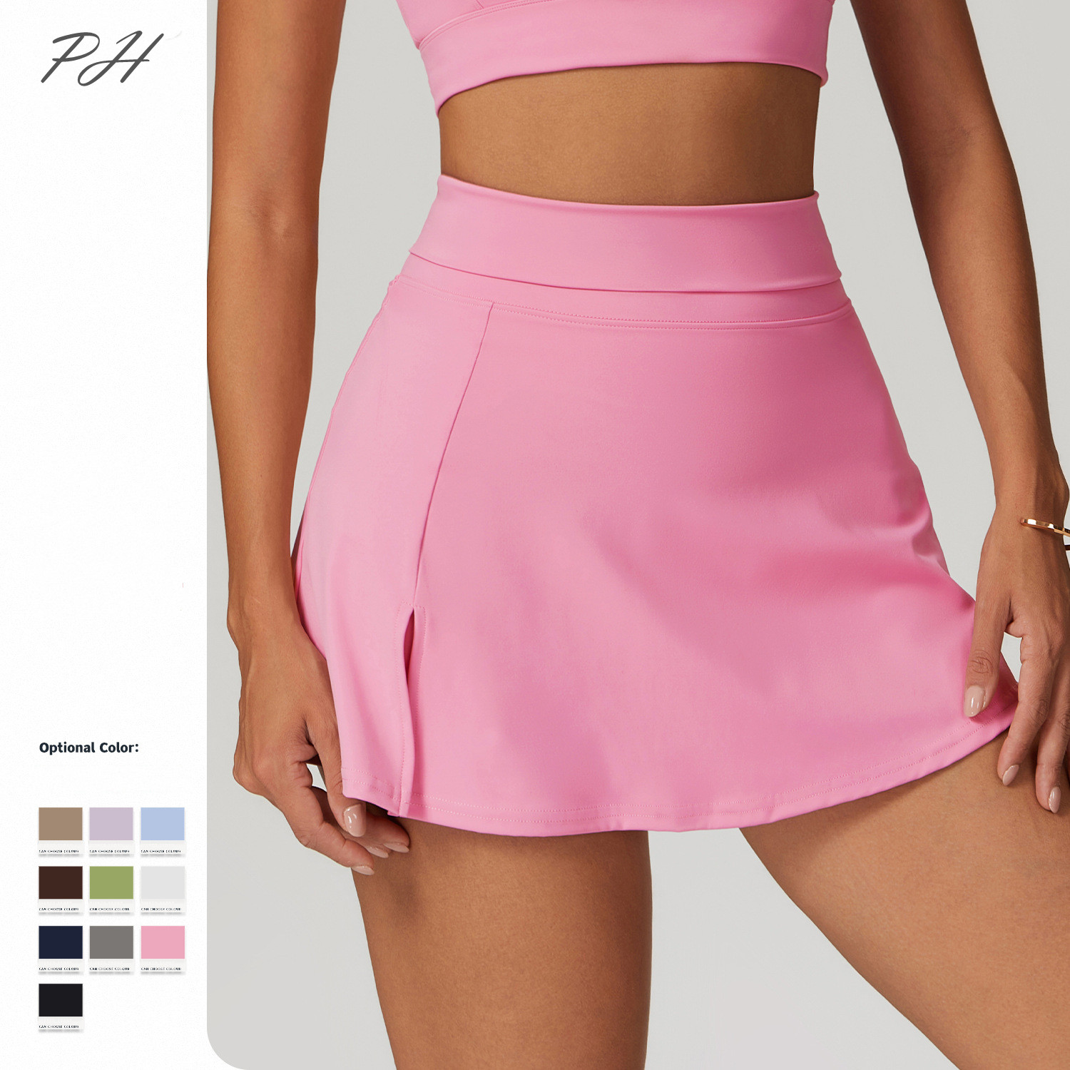 Yoga Fitness Dress - Rok Pendek Yoga Wanita Rok Olahraga