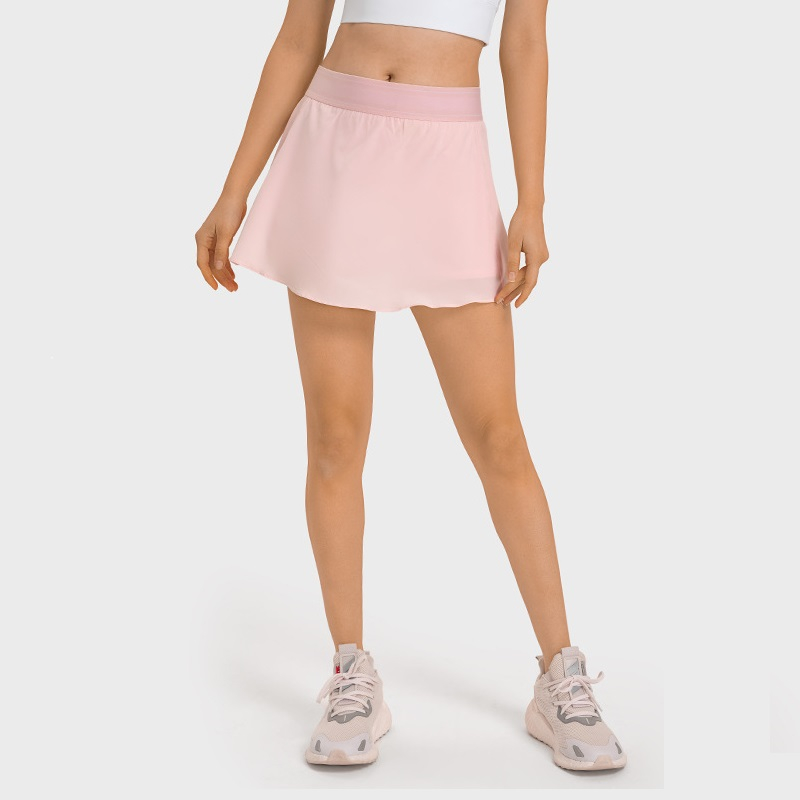 Yoga Fitness Dress - Rok Tenis Olahraga 2 In 1