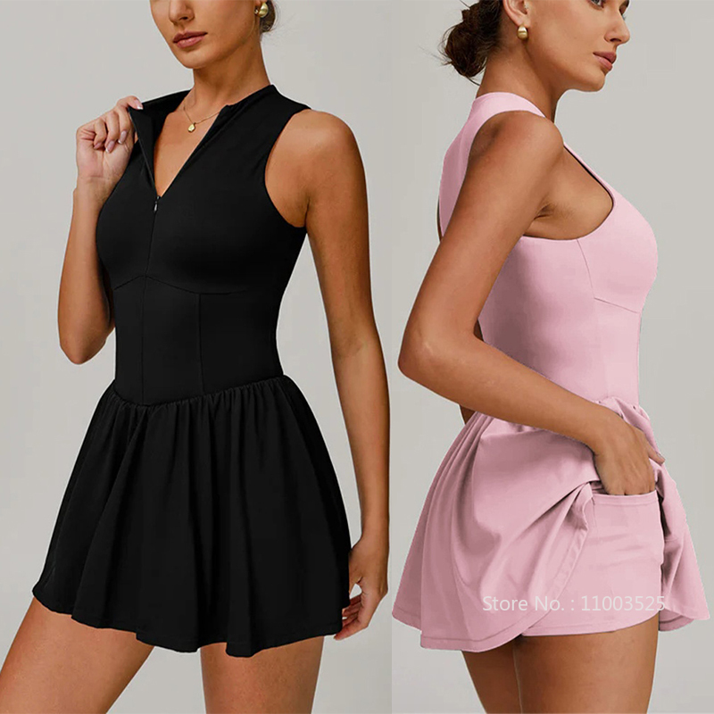 Yoga Fitness Dress - Gaun Tenis Bulu Tangkis Golf Wanita