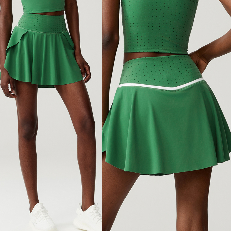 Gaun Tenis Pinggang Tinggi FUB - Yoga Fitness Dress ulasan dan harga