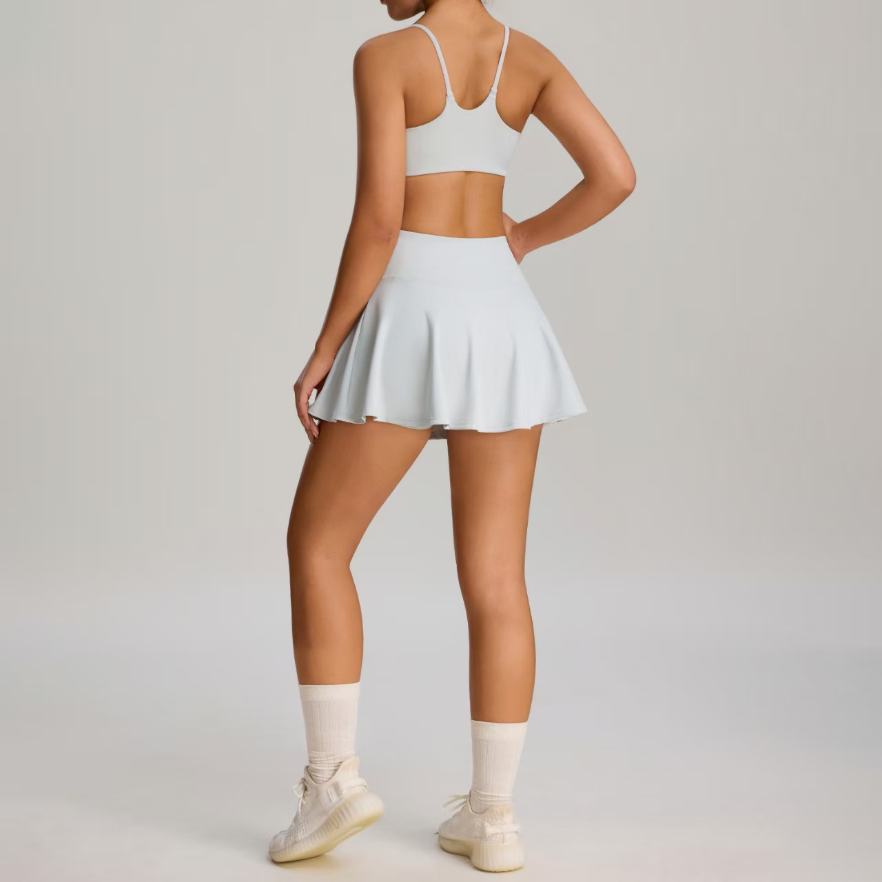 Setelan olahraga tenis luar ru - Yoga Fitness Dress ulasan dan harga