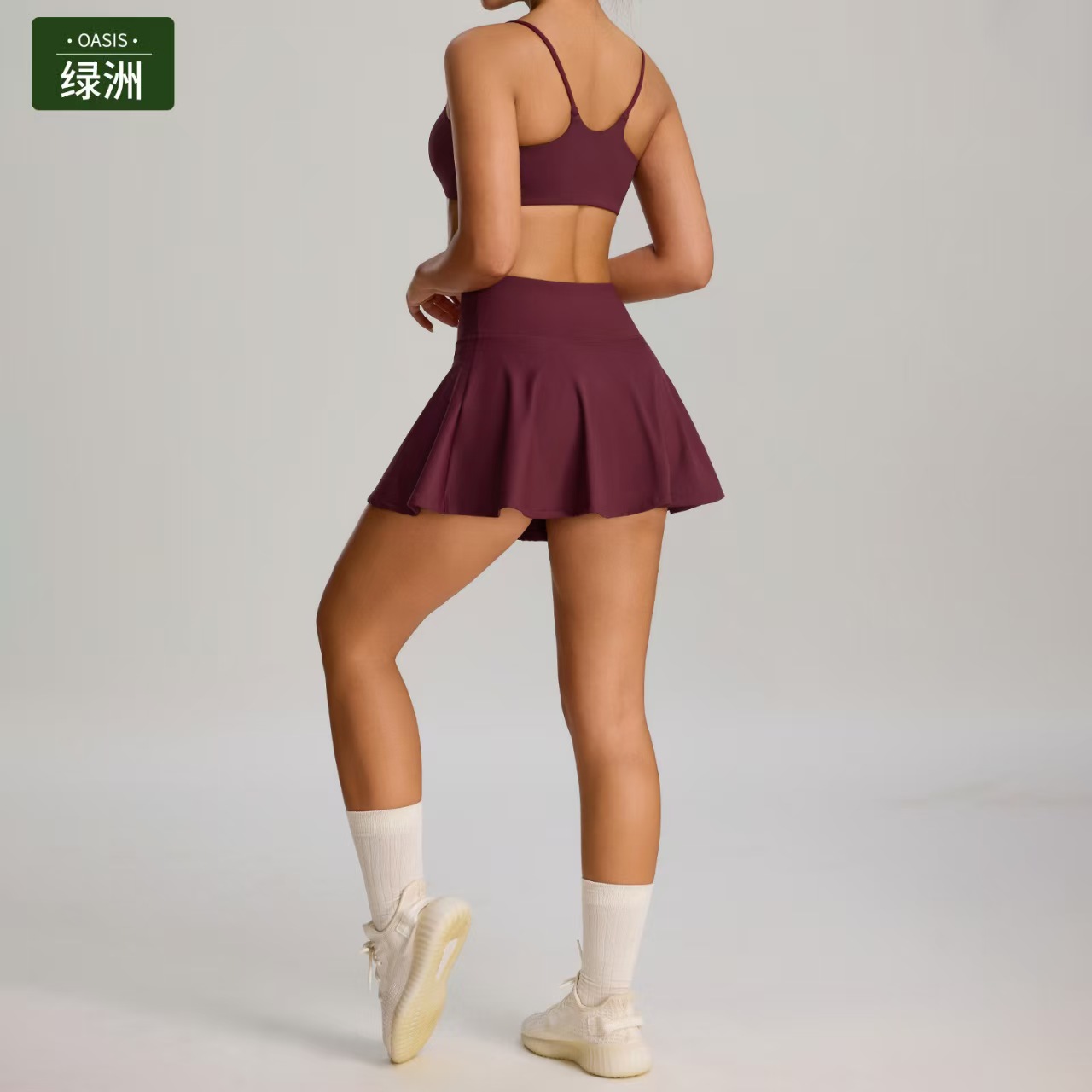 Setelan olahraga tenis luar ru - Yoga Fitness Dress ulasan dan harga