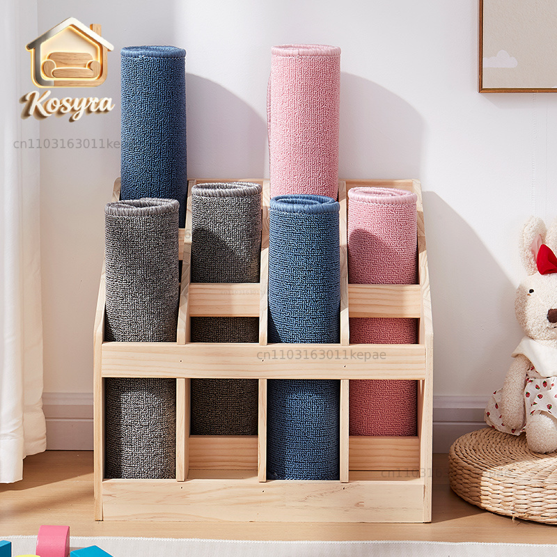 Rak Penyimpanan Lantai Kayu So - Yoga Fitness Room ulasan dan harga