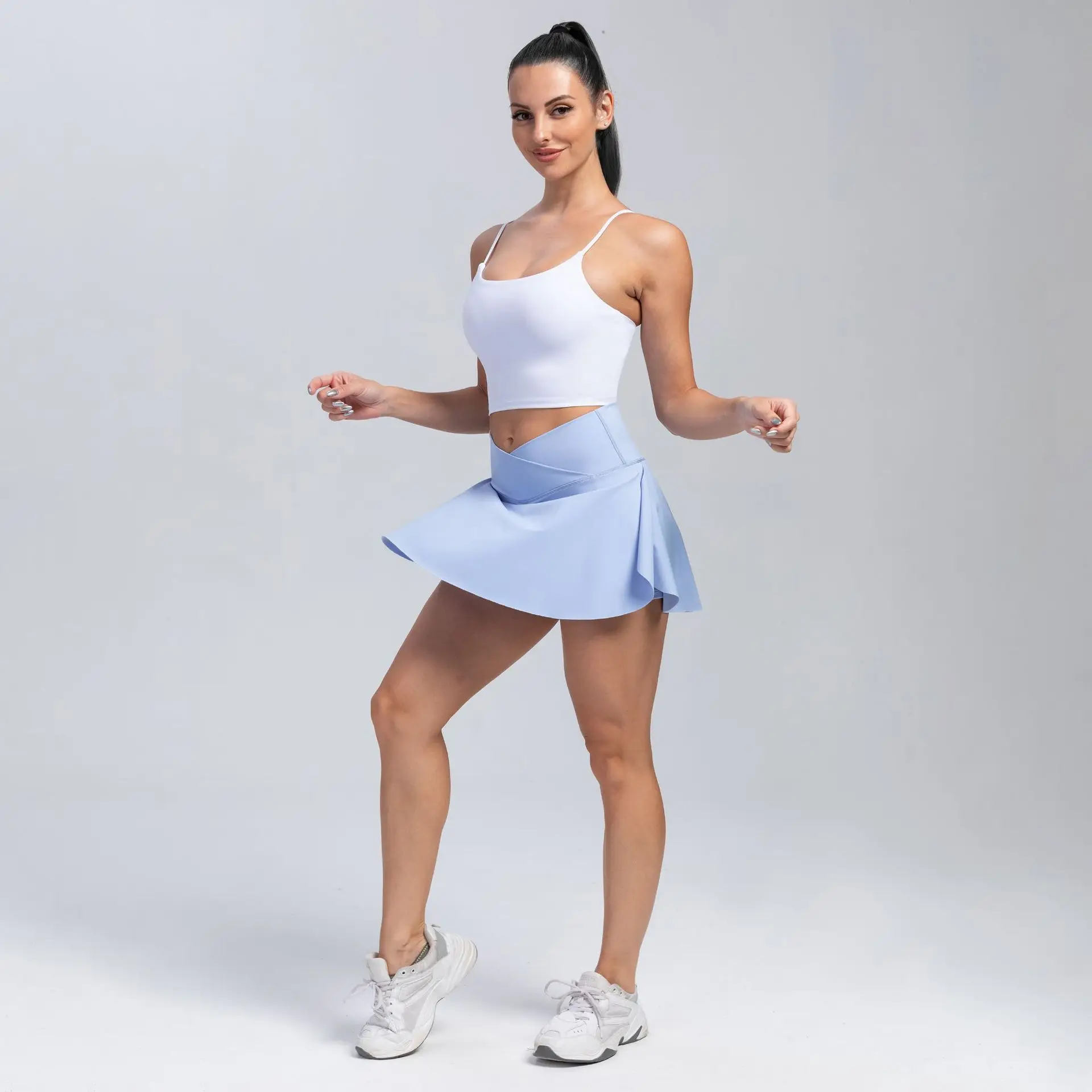 Pakaian Tenis Wanita Rok Olahr - Yoga Fitness Dress ulasan dan harga