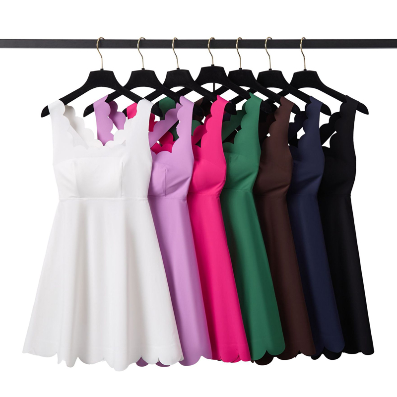 Gaun Yoga Tenis Wanita Warna S - Yoga Fitness Dress ulasan dan harga