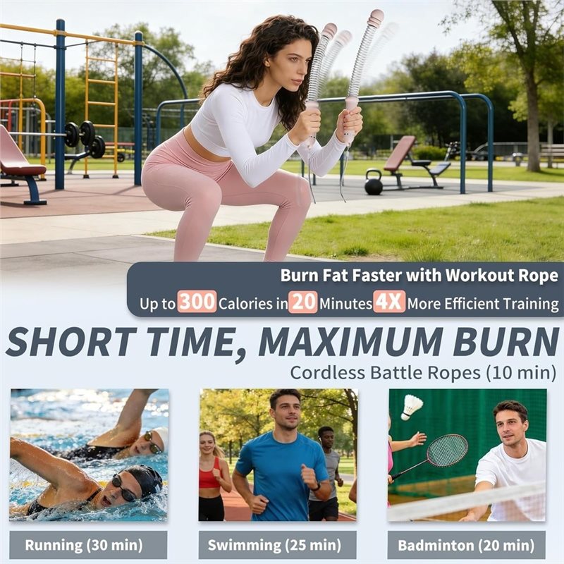 A64T-Ropeless Battle Ropes, Ta - Battle Rope Exercise ulasan dan harga
